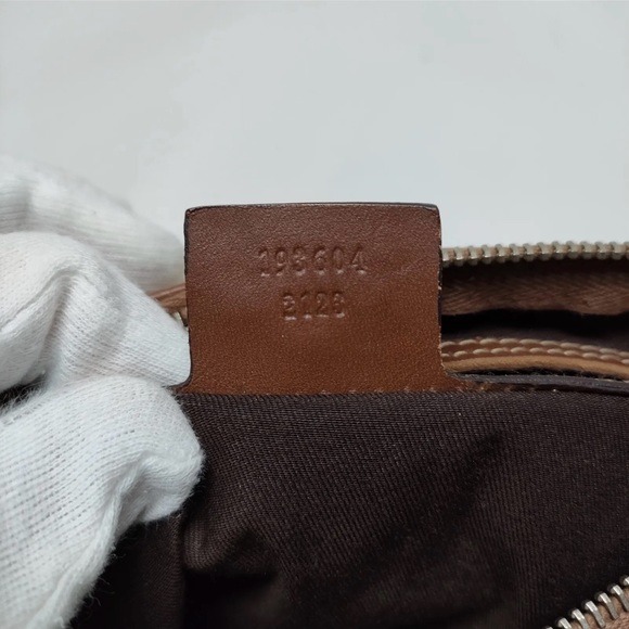 Gucci beige monogram Boston bag - Picture 7 of 8